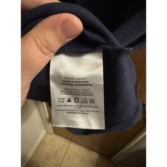 Nike Sportswear Premium Essentials Loose Mens Shirt Size XXL NAVY DO7392-410 - Picture 7 of 8